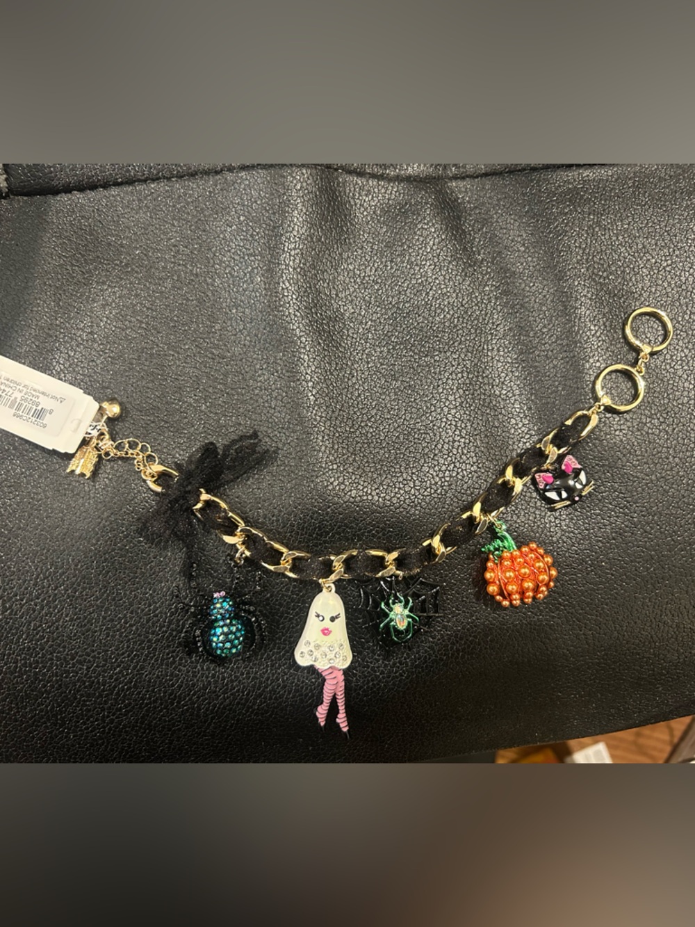 Betsey Johnson Halloween charm bracelet